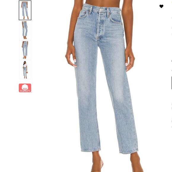 Agolde 90s Pinch Waist Jean - Picture 1 of 3